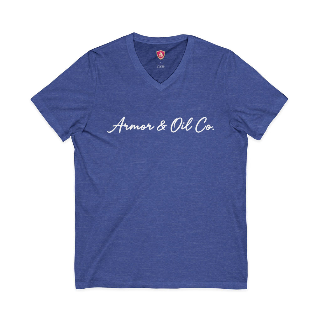 Guided by Faith, Clothed in Strength – Women’s V-Neck Tee