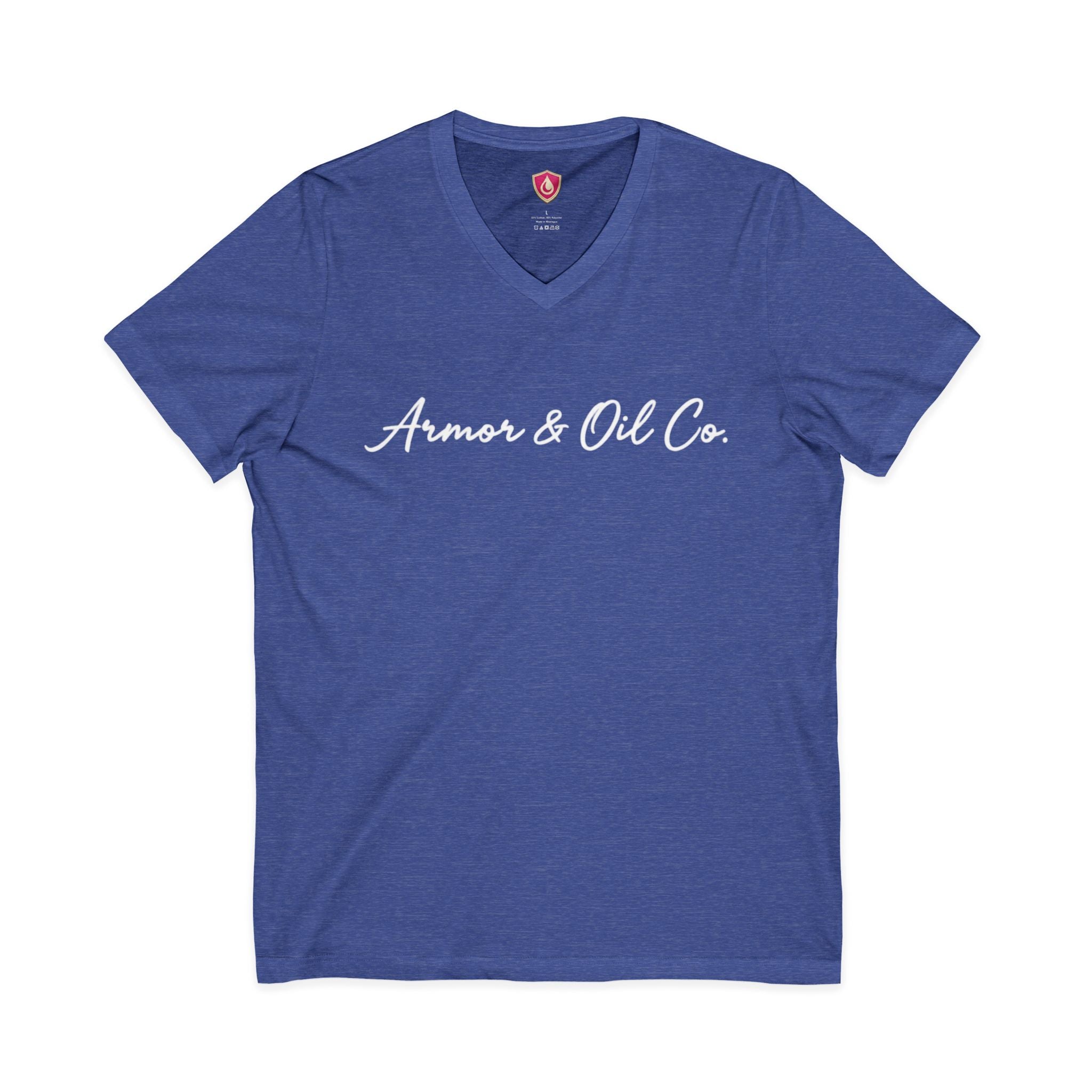 Guided by Faith, Clothed in Strength – Women’s V-Neck Tee