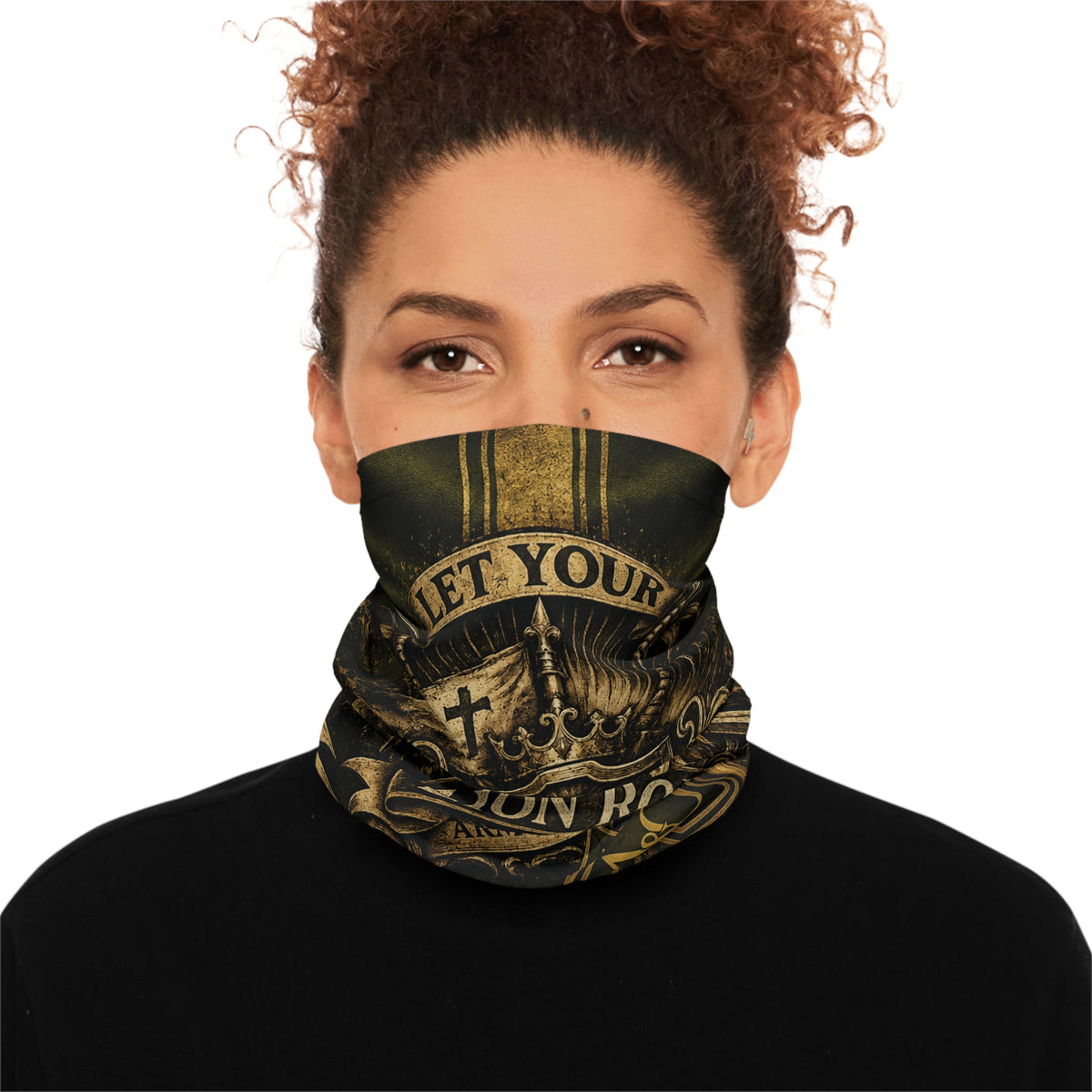 Let Your Lion Roar Lightweight Neck Gaiter 🦁✝️
