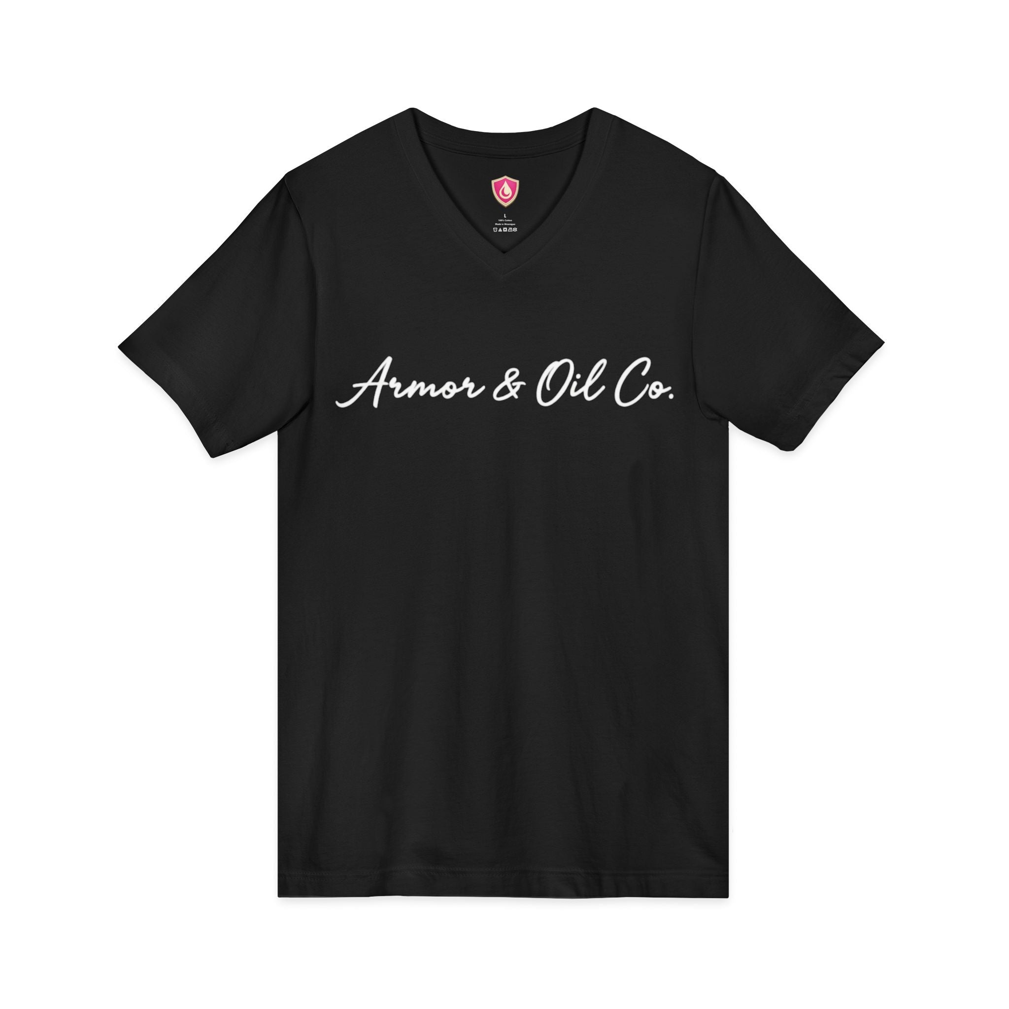 Guided by Faith, Clothed in Strength – Women’s V-Neck Tee