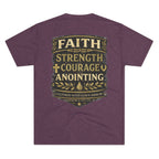 Faith. Strength. Courage. Anointing. – Men’s Tee