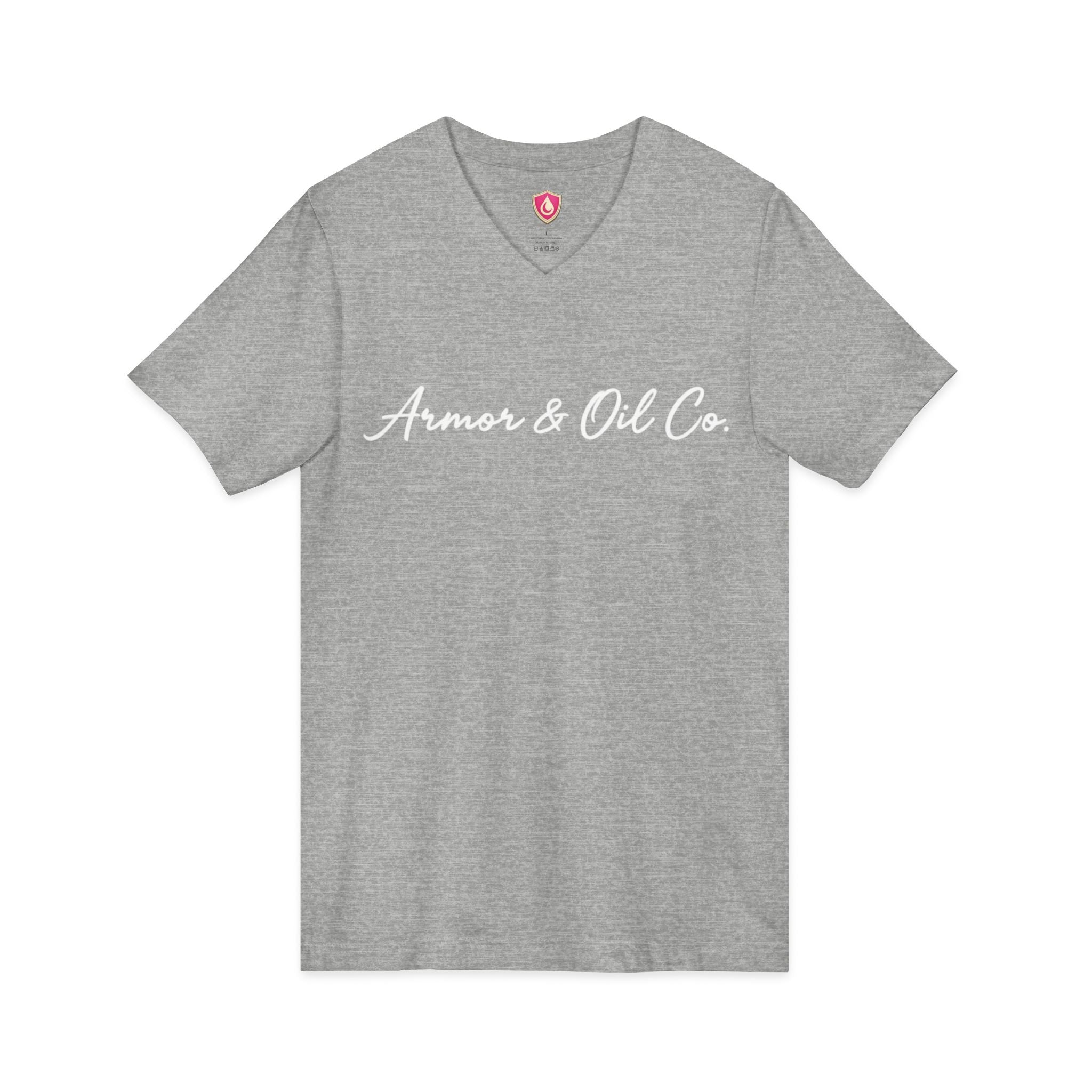 Guided by Faith, Clothed in Strength – Women’s V-Neck Tee