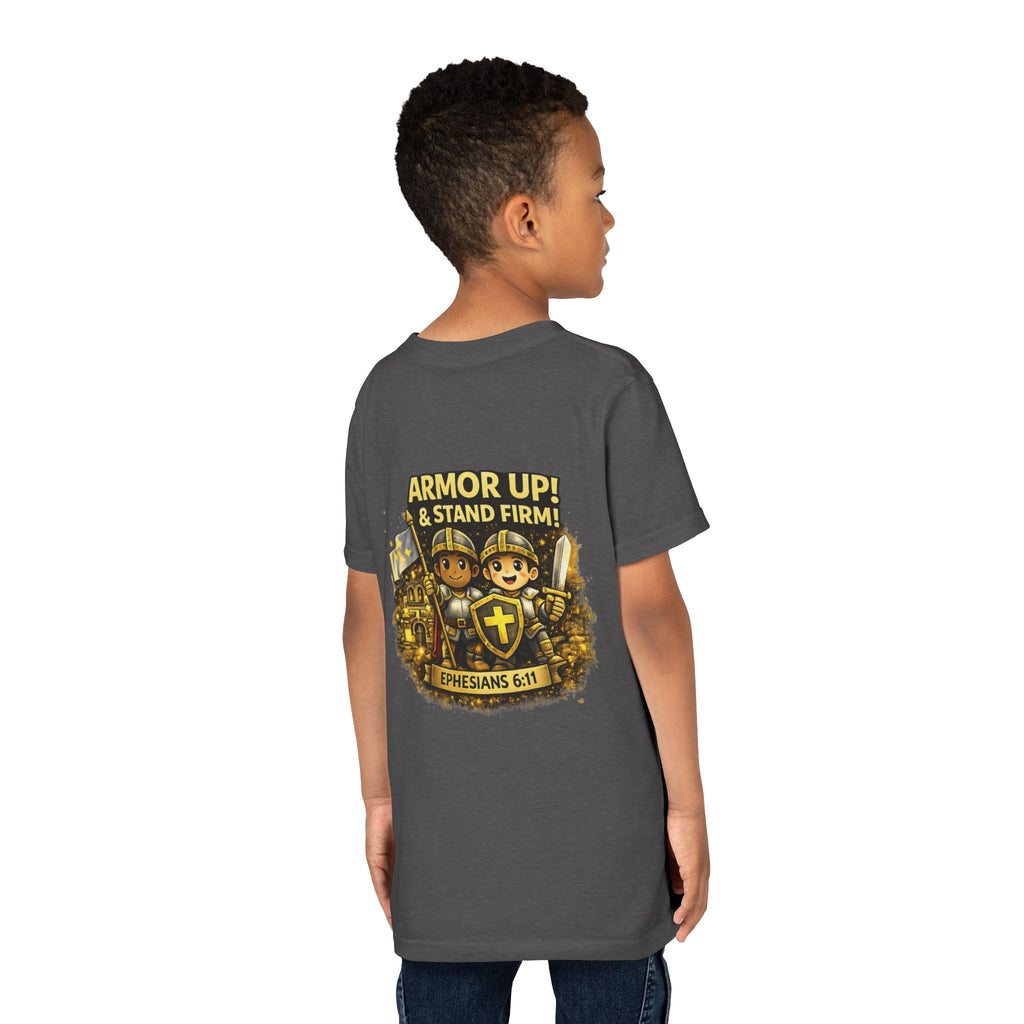 Armor Up & Stand Firm – Boy's Tee