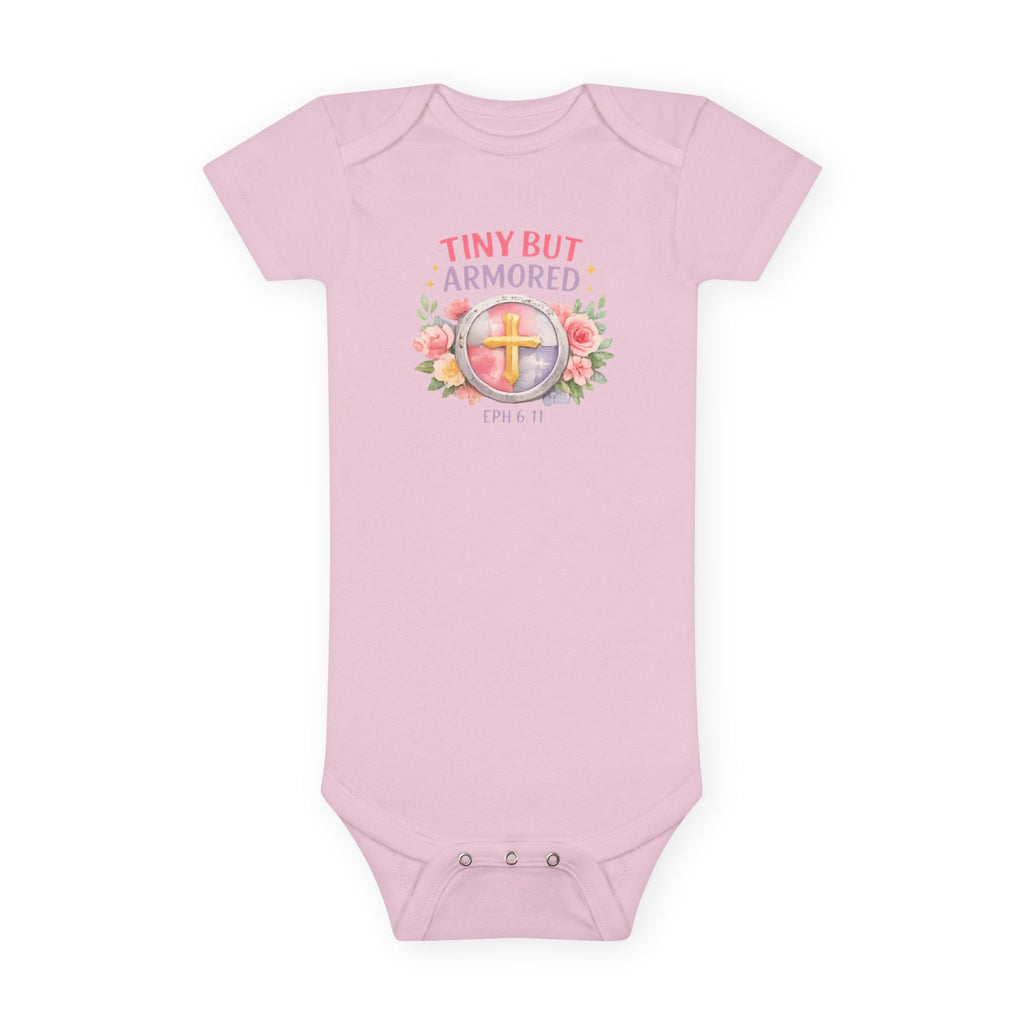 Tiny But Armored – Baby Onesie