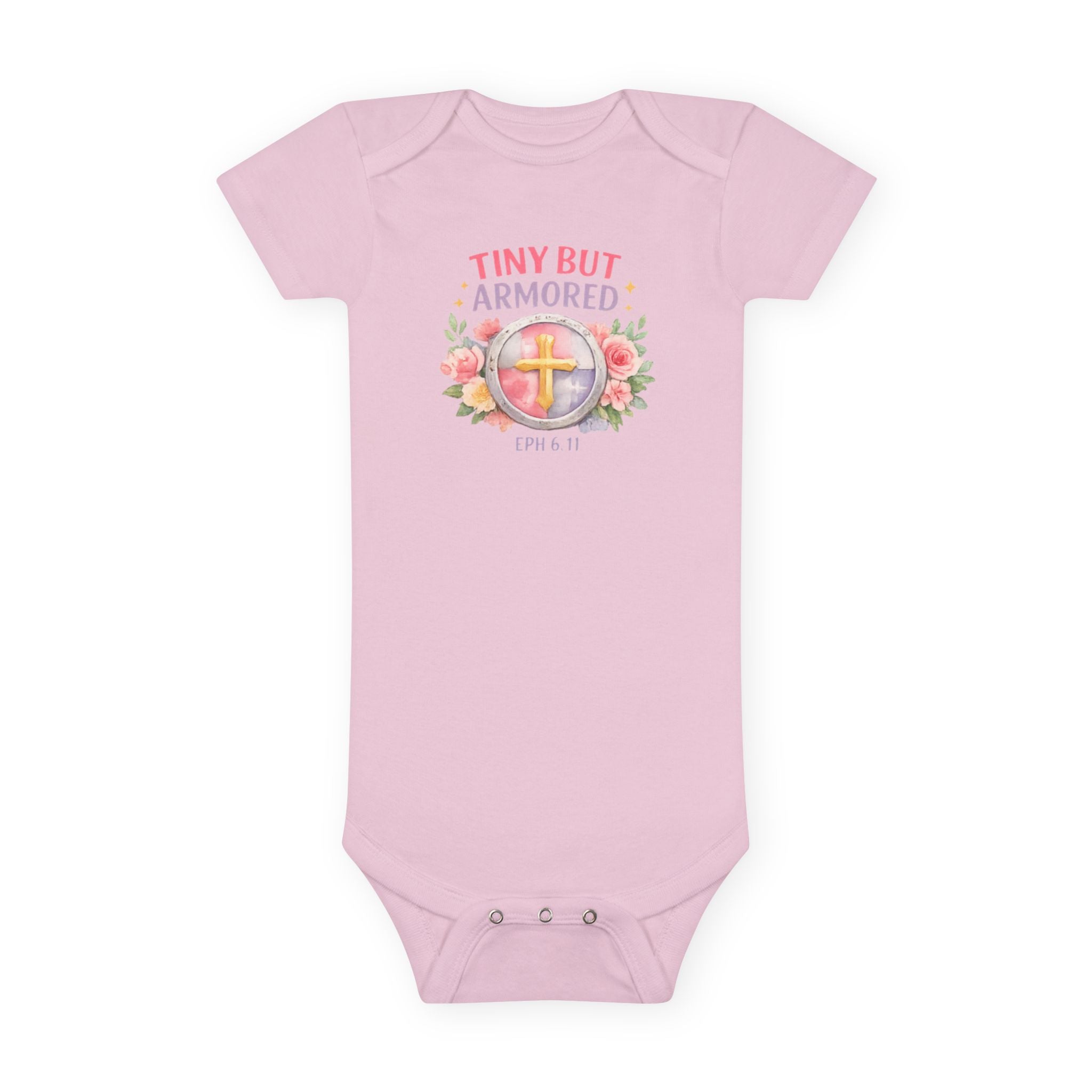 Tiny But Armored – Baby Onesie