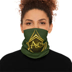 Armor & Oil Co. Lightweight Neck Gaiter (green/gold) 🛡️