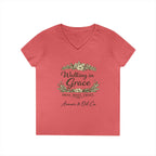 Walking in Grace – Women’s V-Neck Tee