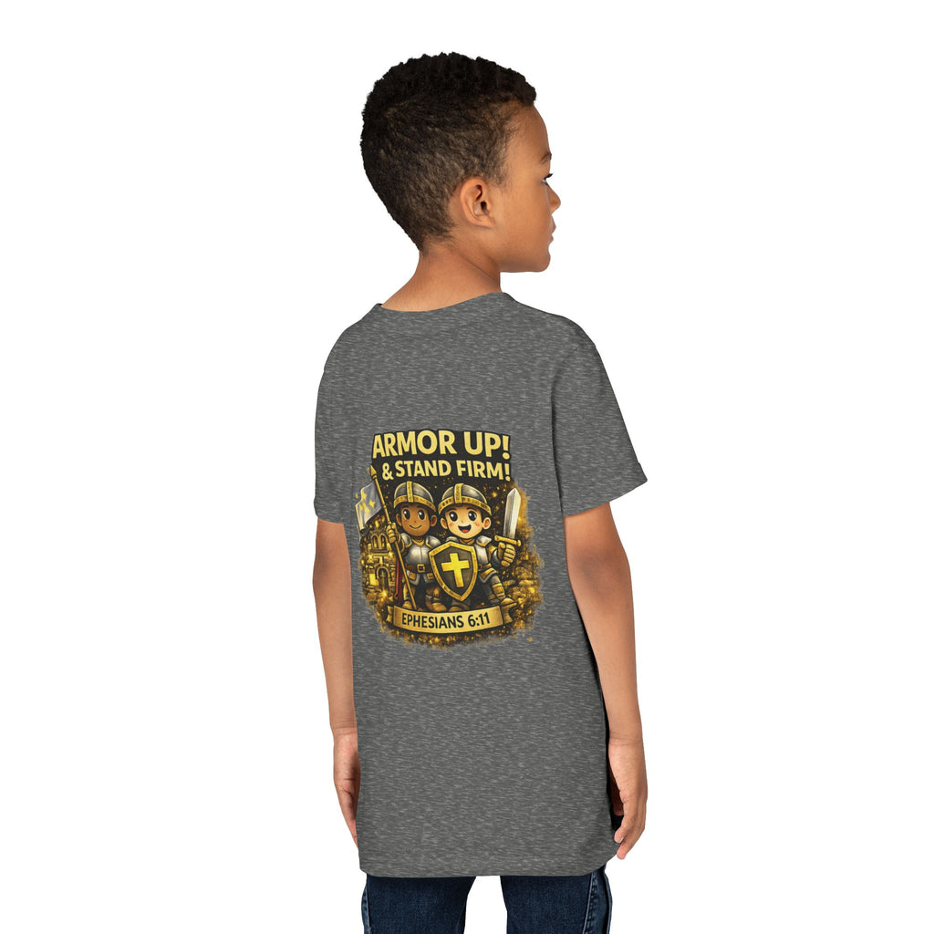 Armor Up & Stand Firm – Boy's Tee