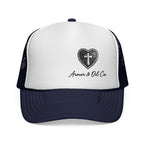 ✨🤍 Armor & Oil Co. Heart Cross Women’s Trucker Hat