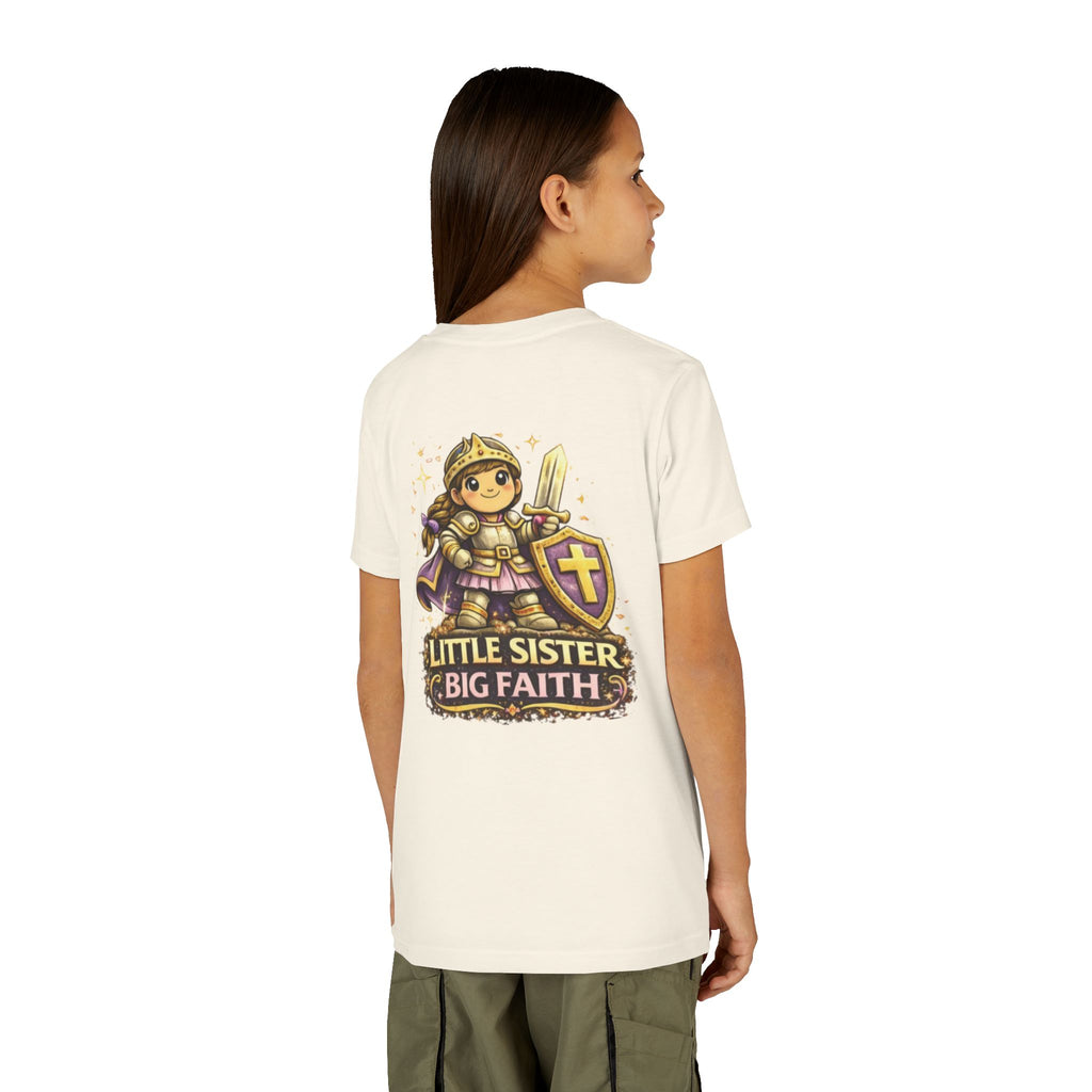 Little Sister, Big Faith – Girl's Tee