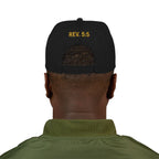 🦁👑 Lion of Judah Snapback Hat (Embroidery)