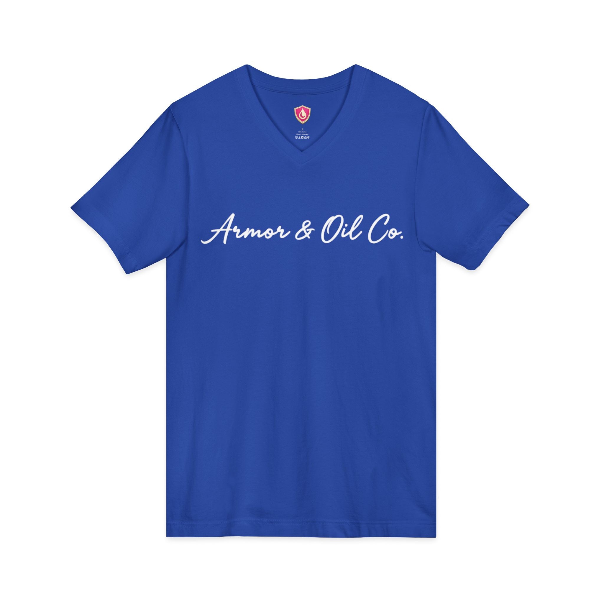 Guided by Faith, Clothed in Strength – Women’s V-Neck Tee