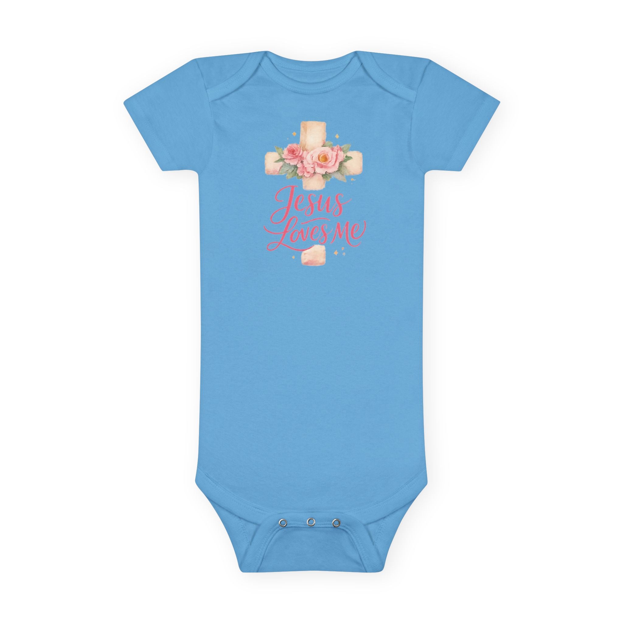 Jesus Loves Me – Baby Girl Onesie