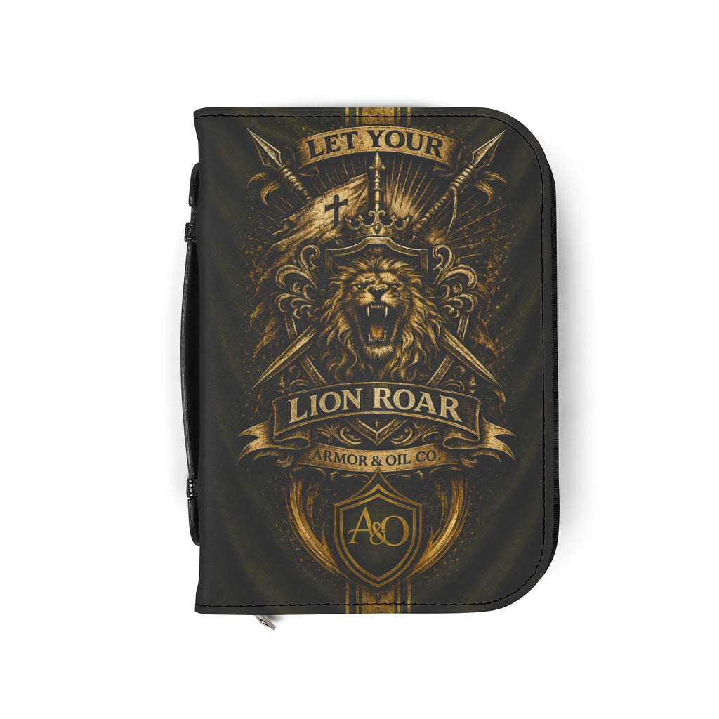 Let Your Lion Roar Bible Cover 🦁✝️