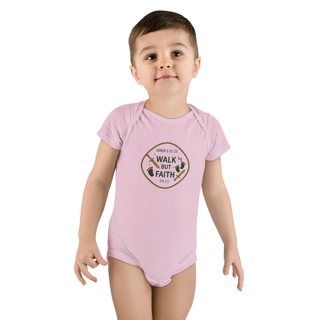 Walk by Faith – Baby Onesie
