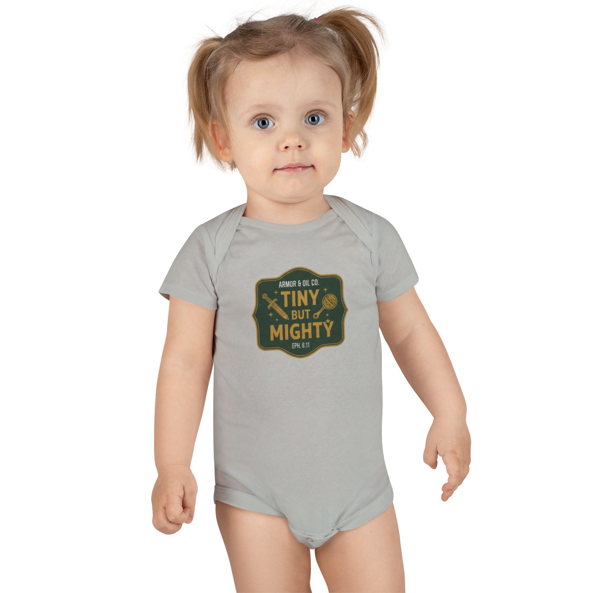Tiny But Mighty – Baby Onesie