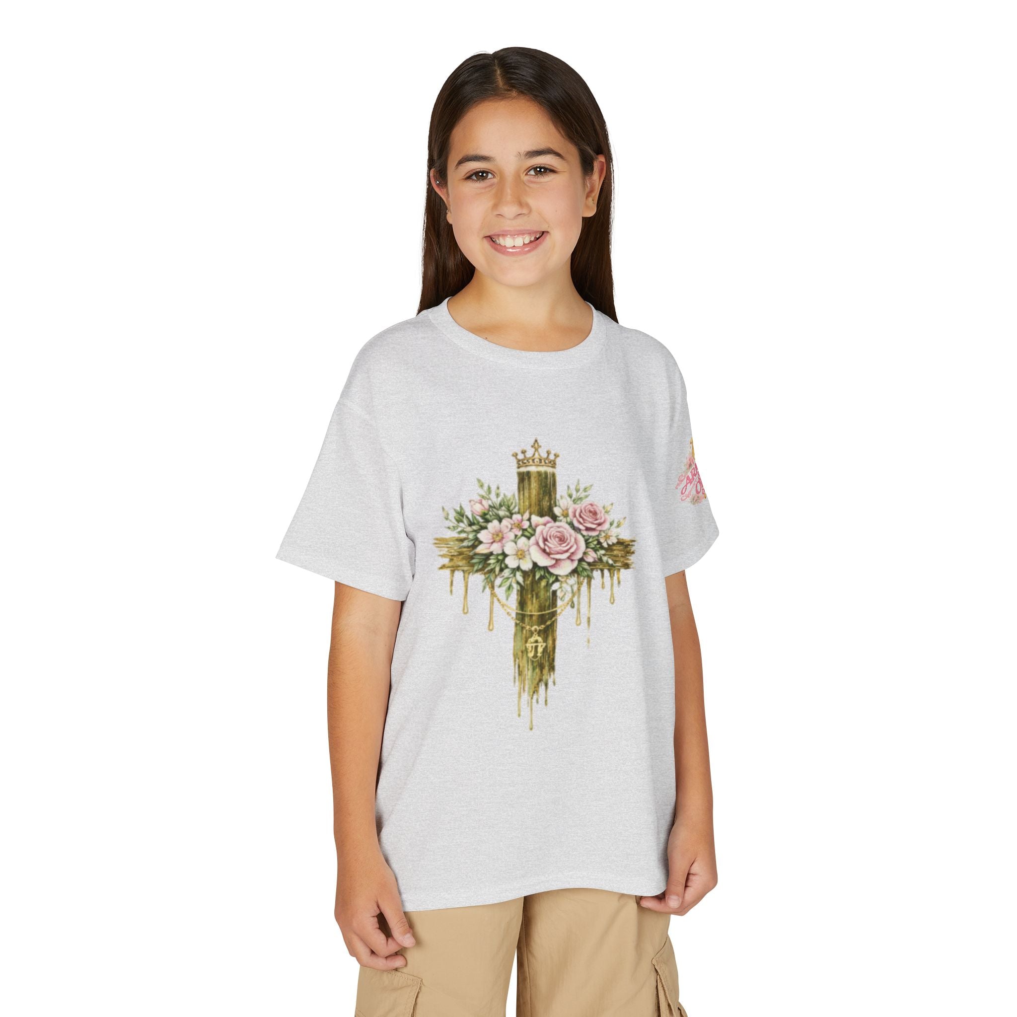 Daughter of the King Cross – Girl's Tee