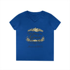 Walking in Grace – Women’s V-Neck Tee