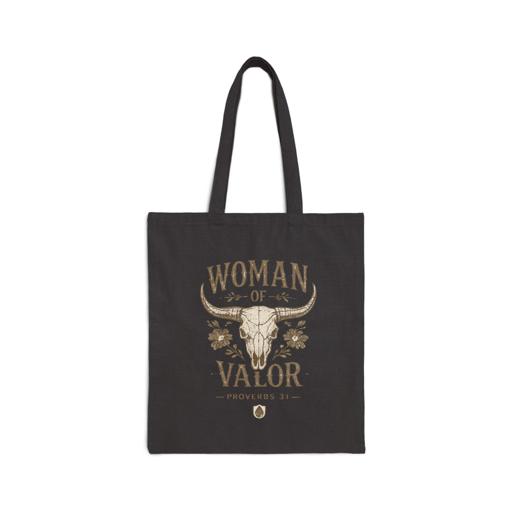 Woman of Valor Canvas Tote Bag