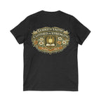 Guided by Faith, Clothed in Strength – Women’s V-Neck Tee