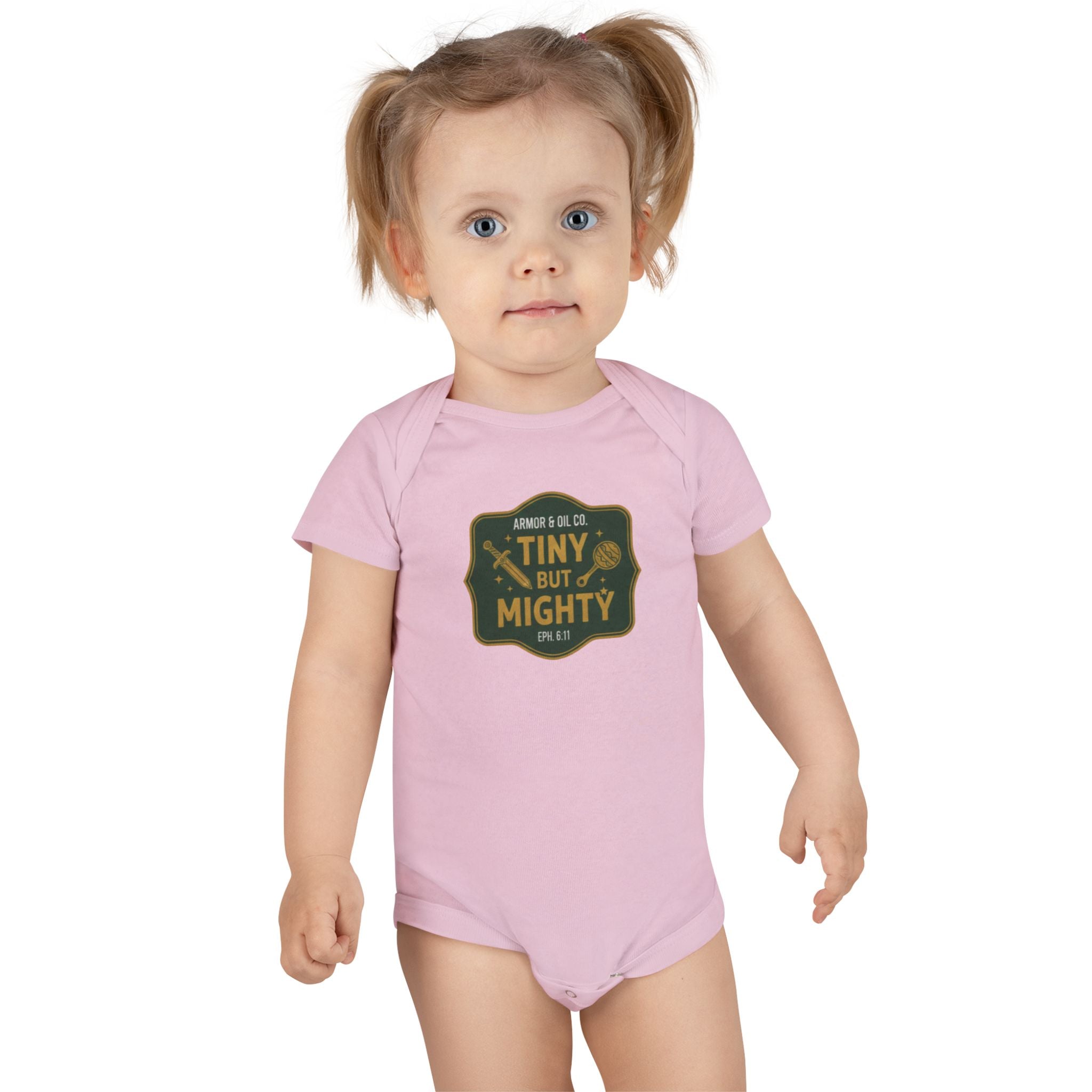 Tiny But Mighty – Baby Onesie