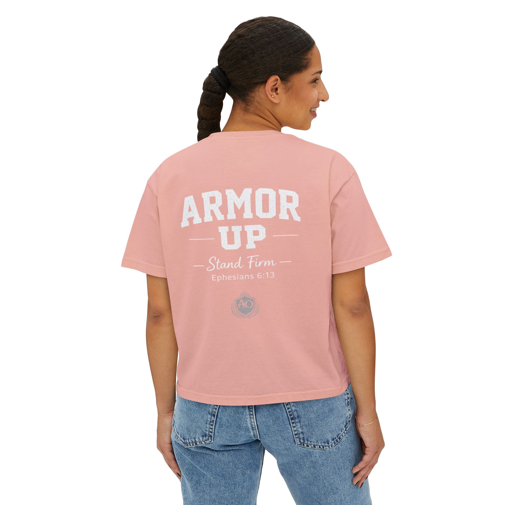 Armor Up & Stand Firm – Women’s Tee