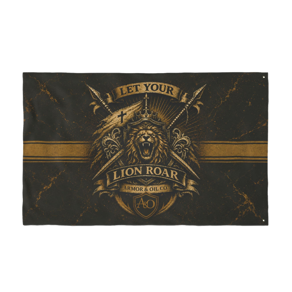 Let Your Lion Roar – Double-Sided 3' x 5' Flag