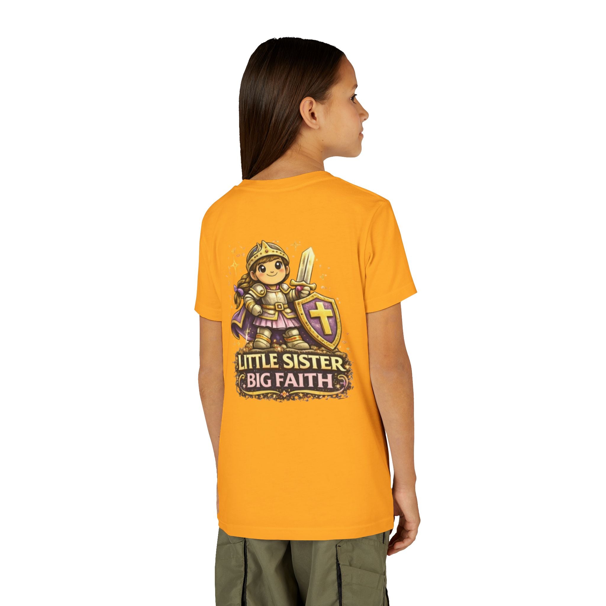 Little Sister, Big Faith – Girl's Tee