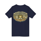 Guided by Faith, Clothed in Strength – Women’s V-Neck Tee