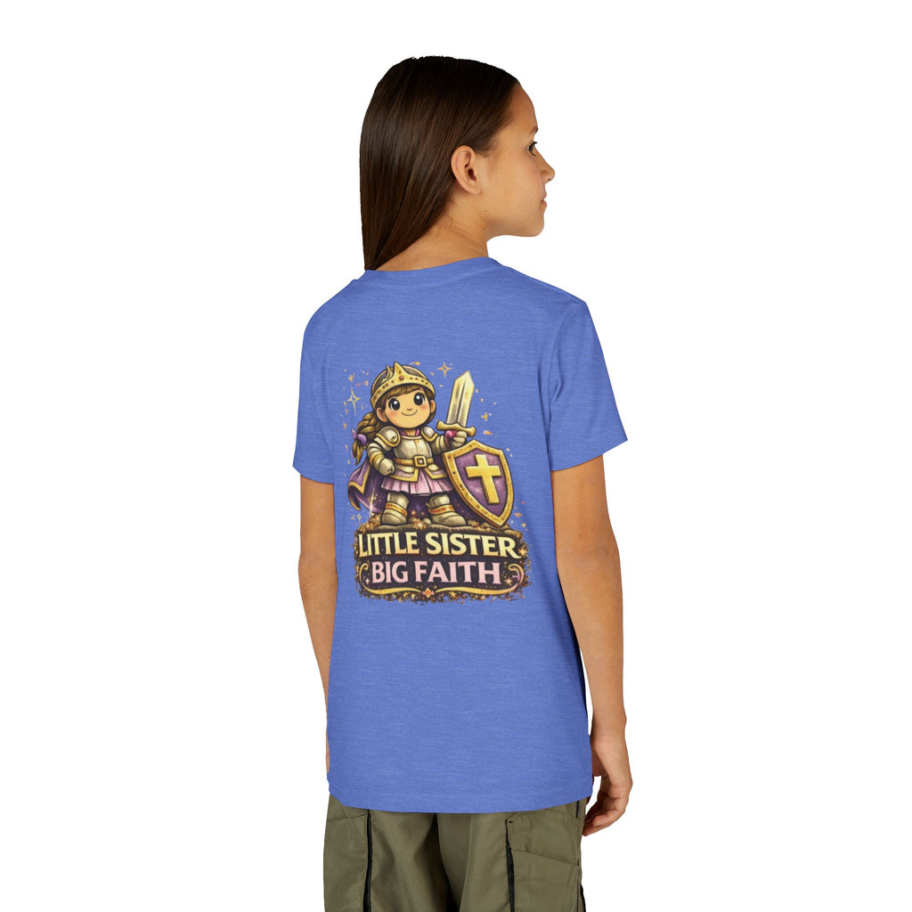 Little Sister, Big Faith – Girl's Tee