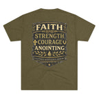 Faith. Strength. Courage. Anointing. – Men’s Tee