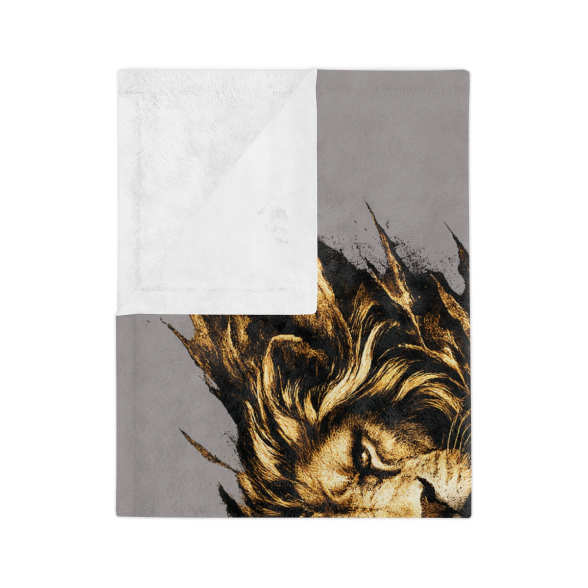 Armor & Oil Co. Lion Velveteen Blanket 🦁
