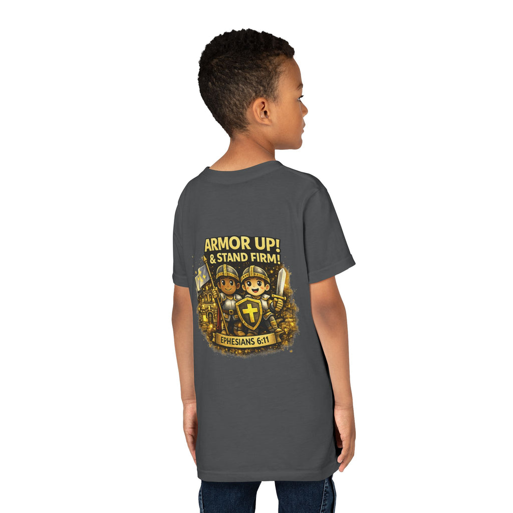 Armor Up & Stand Firm – Boy's Tee
