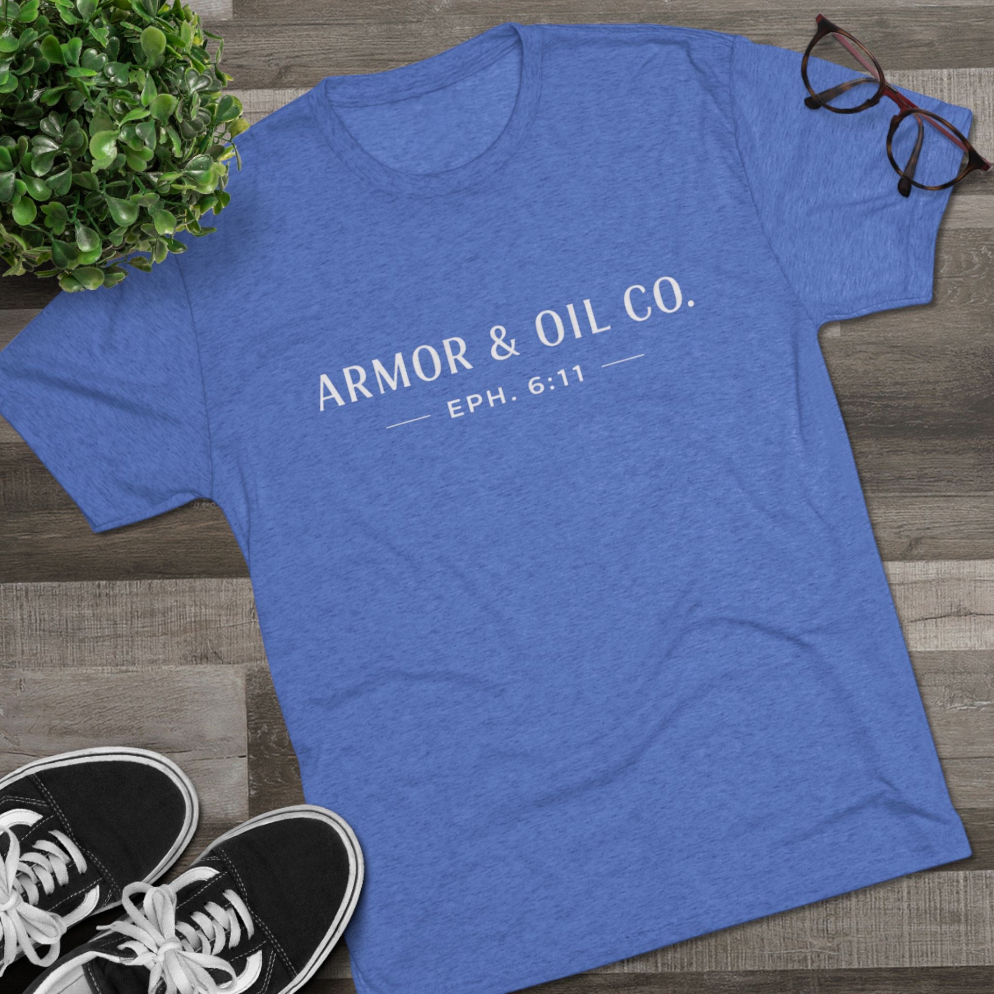 Faith. Strength. Courage. Anointing. – Men’s Tee