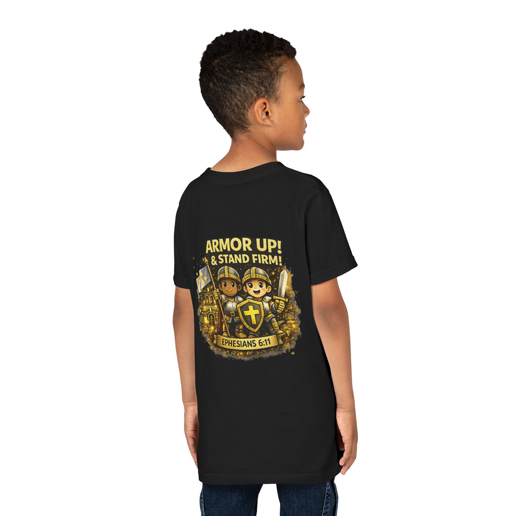 Armor Up & Stand Firm – Boy's Tee