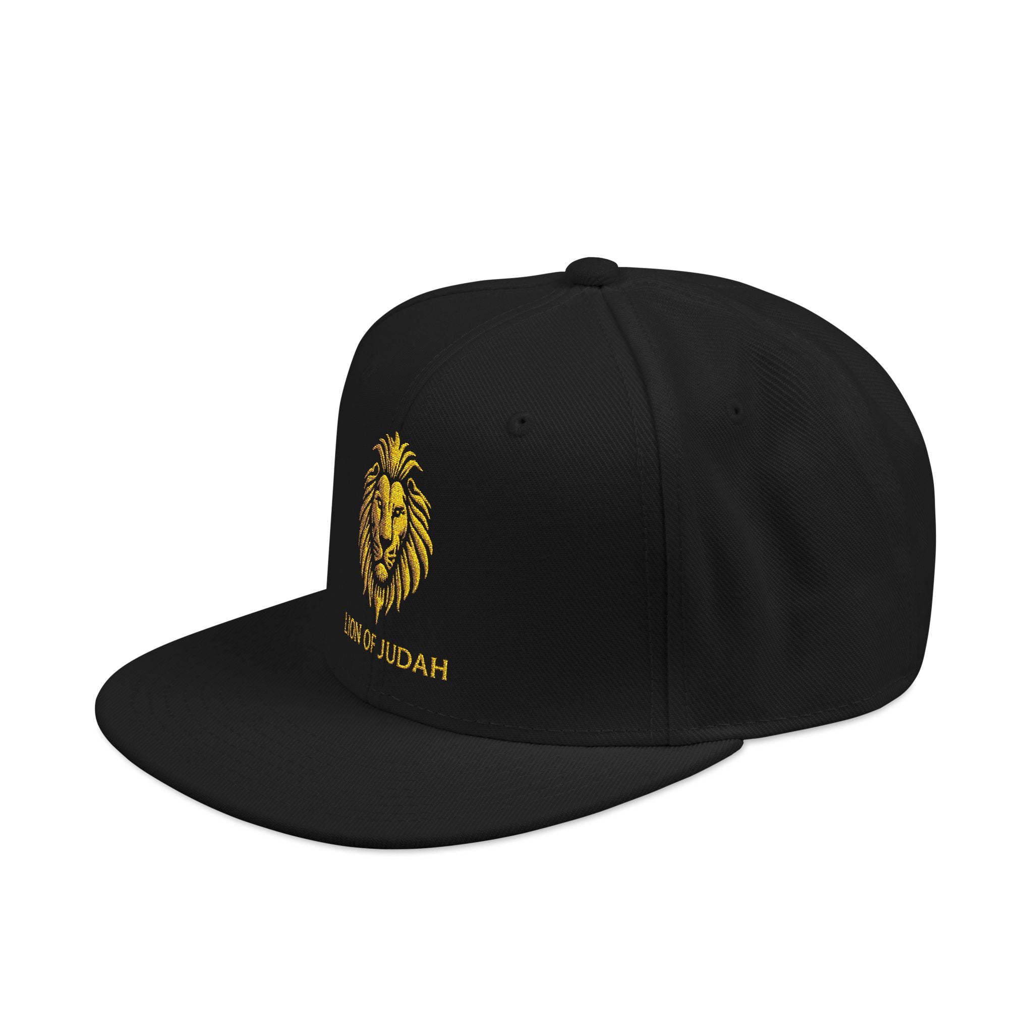 🦁👑 Lion of Judah Snapback Hat (Embroidery)