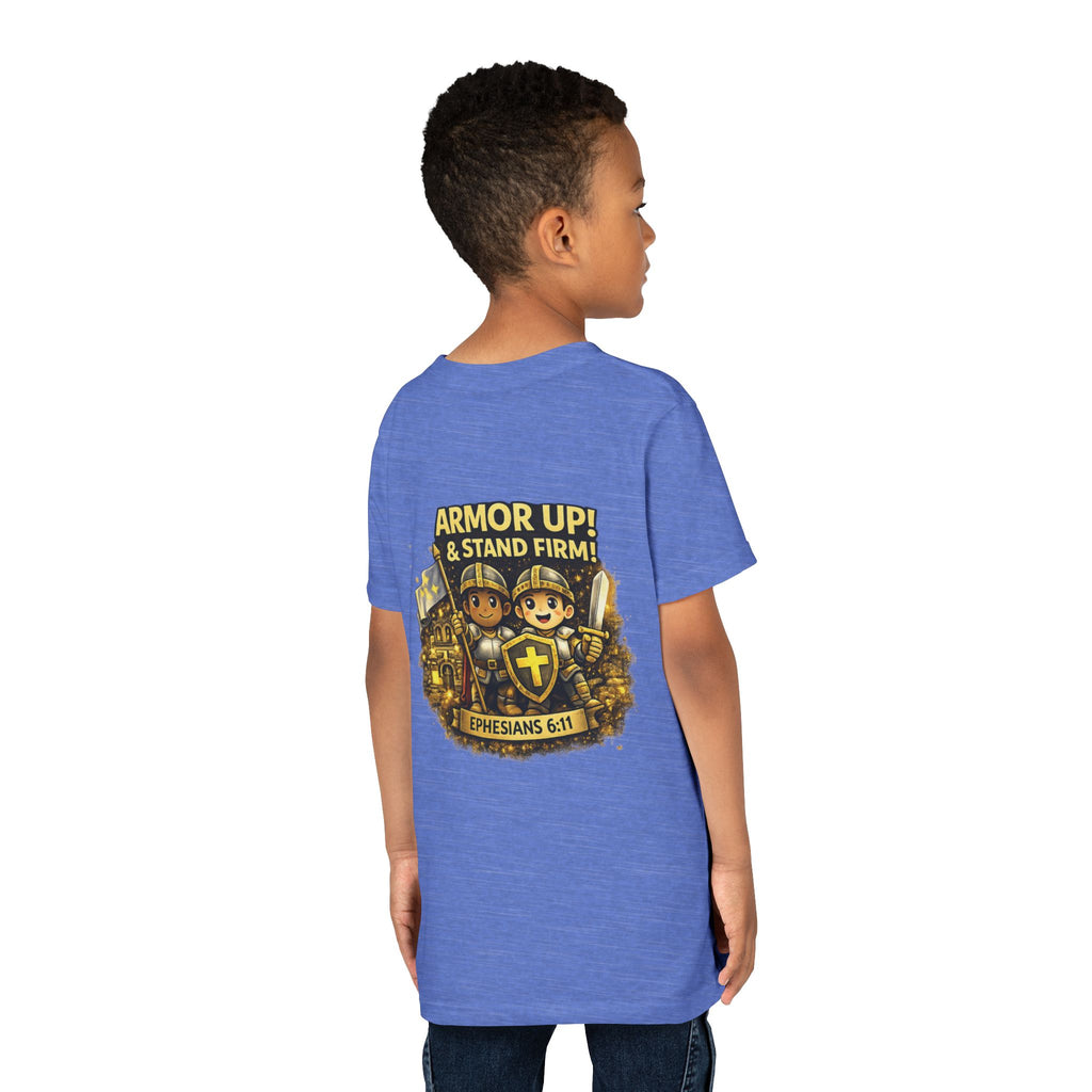 Armor Up & Stand Firm – Boy's Tee