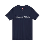 Guided by Faith, Clothed in Strength – Women’s V-Neck Tee