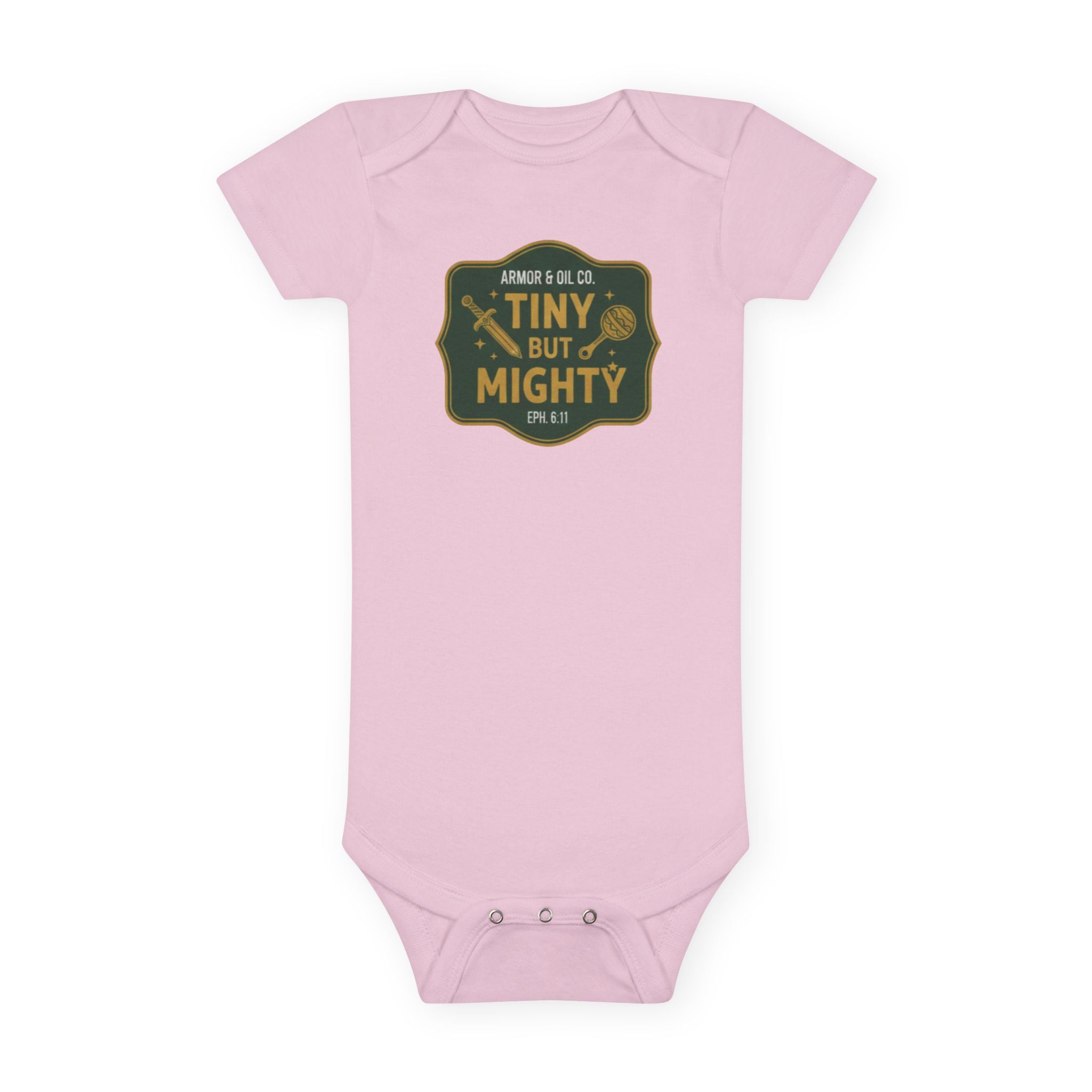 Tiny But Mighty – Baby Onesie