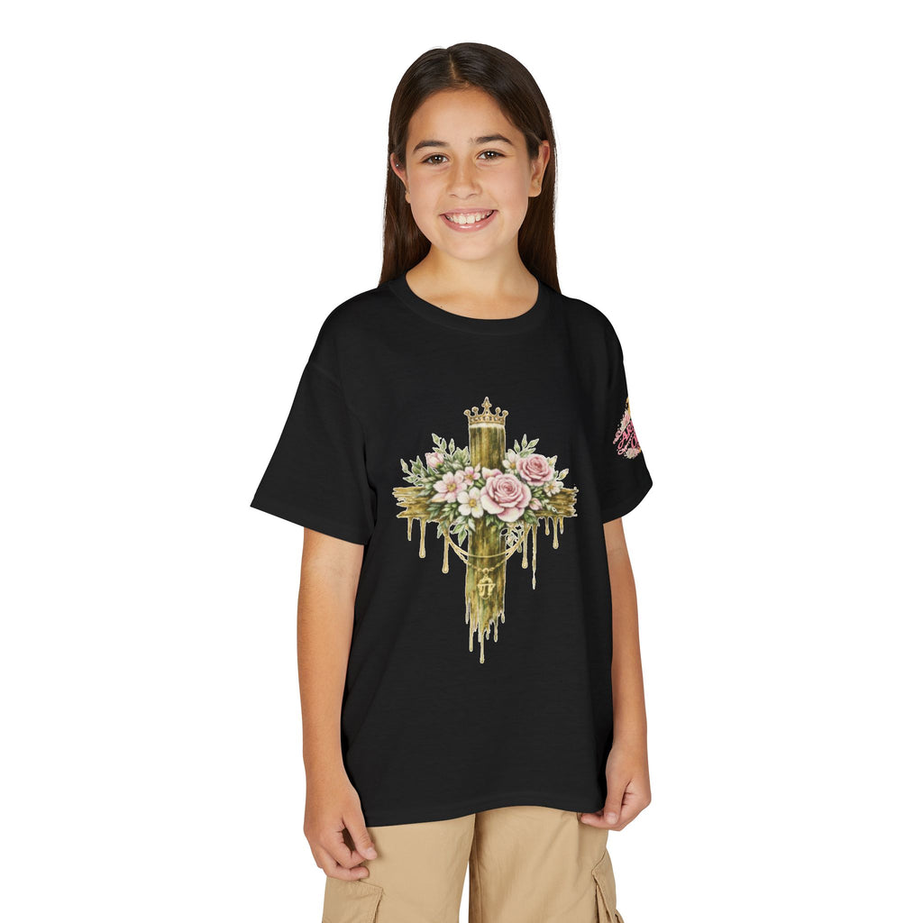 Daughter of the King Cross – Girl's Tee