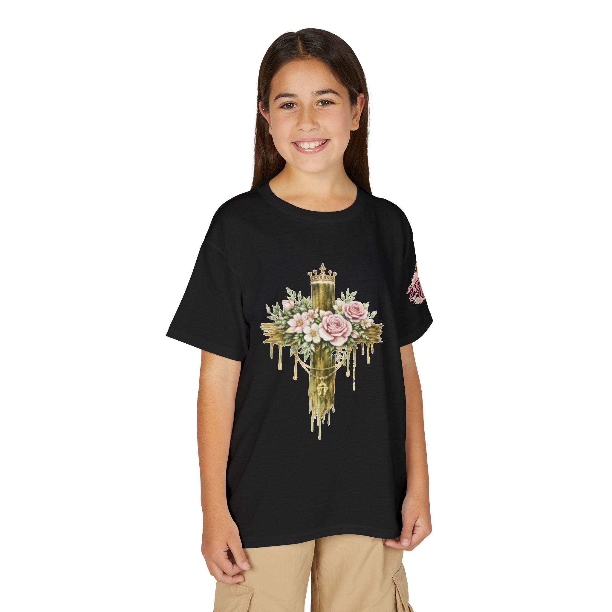 Daughter of the King Cross – Girl's Tee