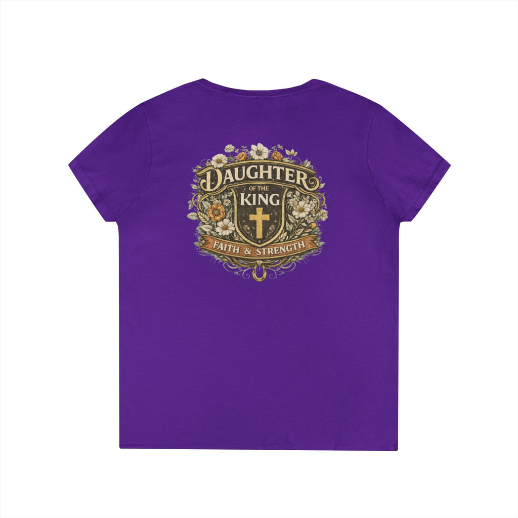 Daughter of the King – Women’s V-Neck Tee