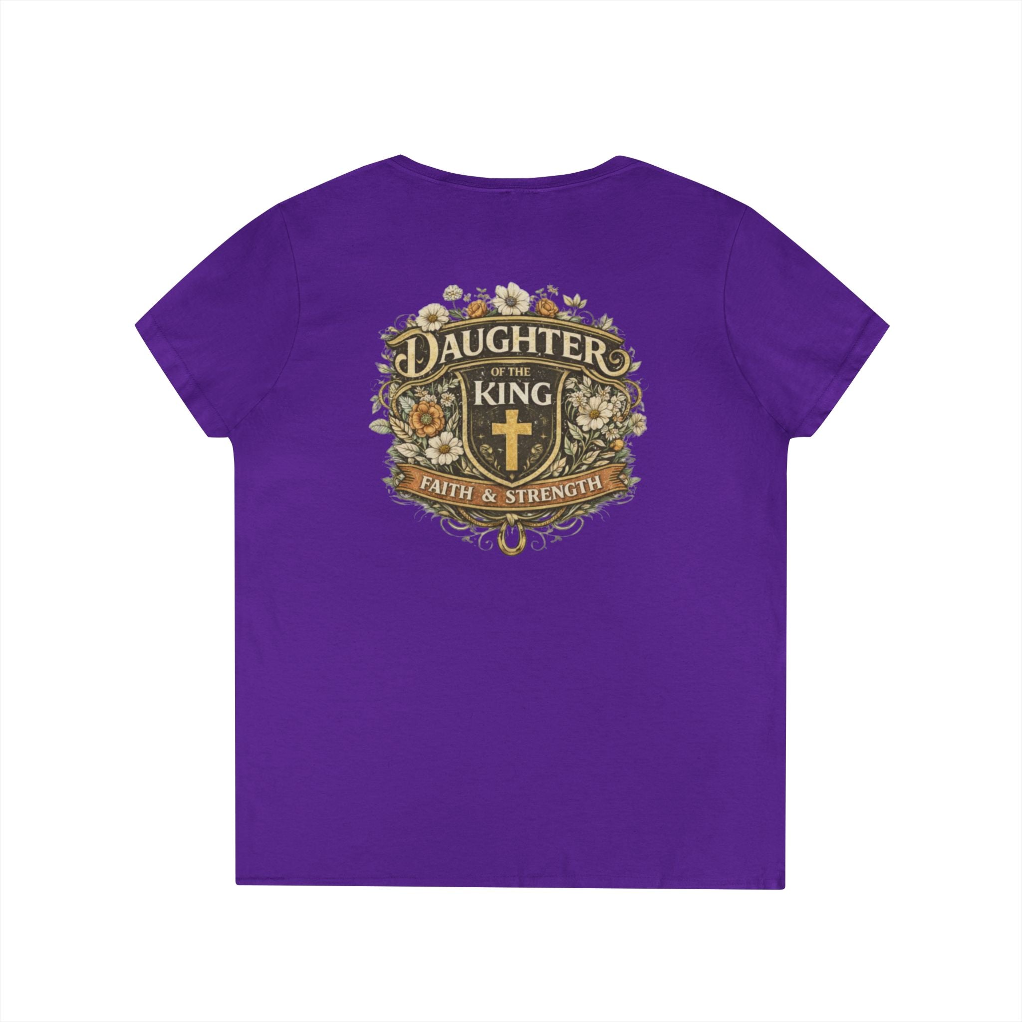 Daughter of the King – Women’s V-Neck Tee