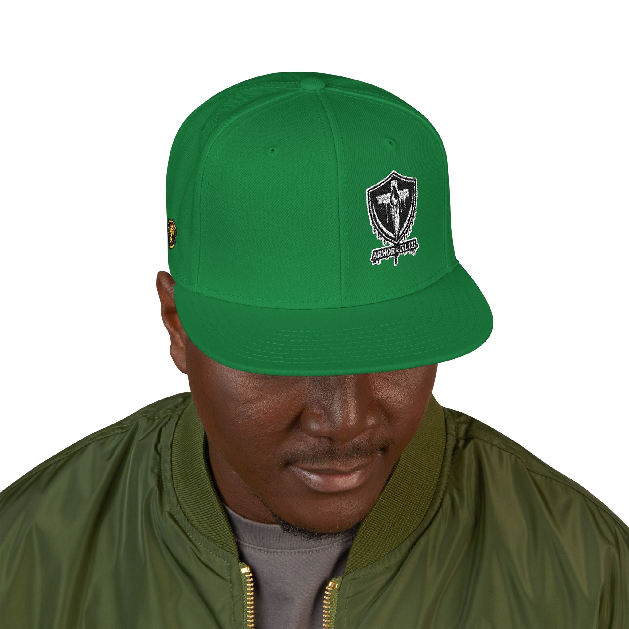 Armor & Oil Snapback Hat (Embroidery)