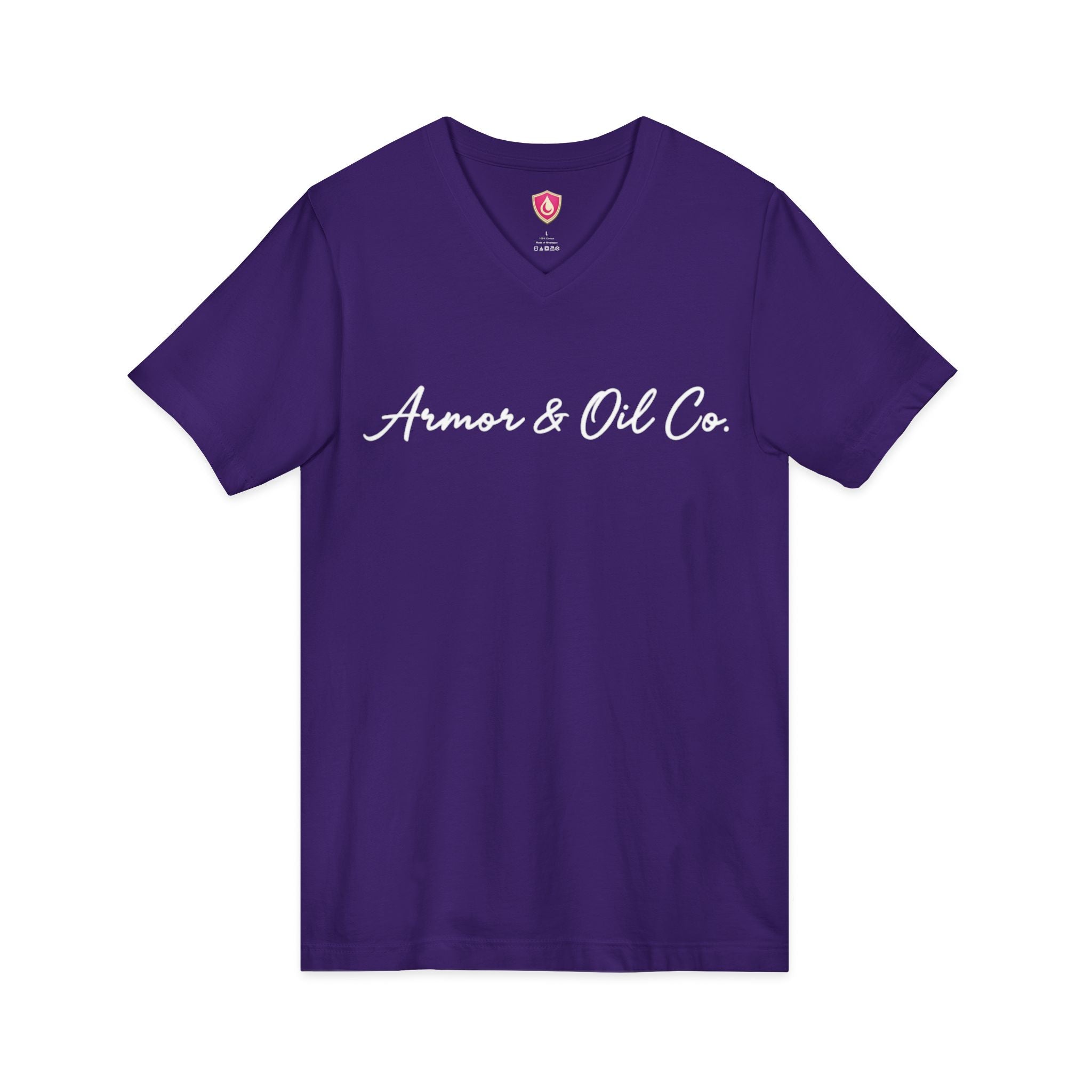 Guided by Faith, Clothed in Strength – Women’s V-Neck Tee