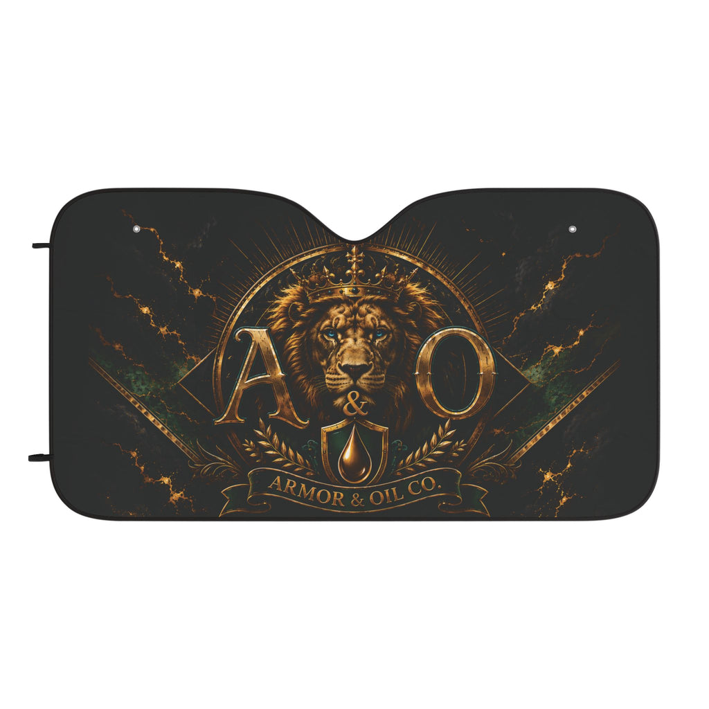 Armor & Oil Co. Car Sunshade 🛡️
