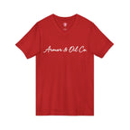Guided by Faith, Clothed in Strength – Women’s V-Neck Tee