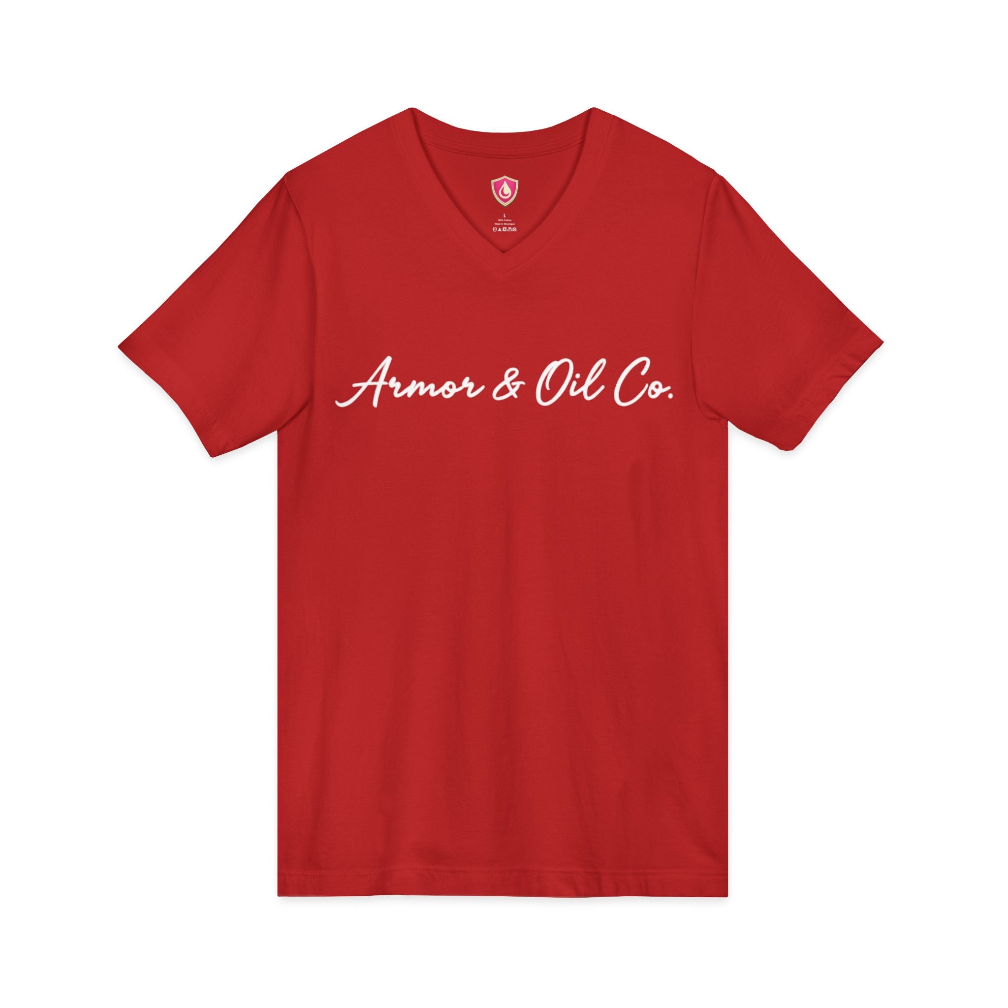Guided by Faith, Clothed in Strength – Women’s V-Neck Tee