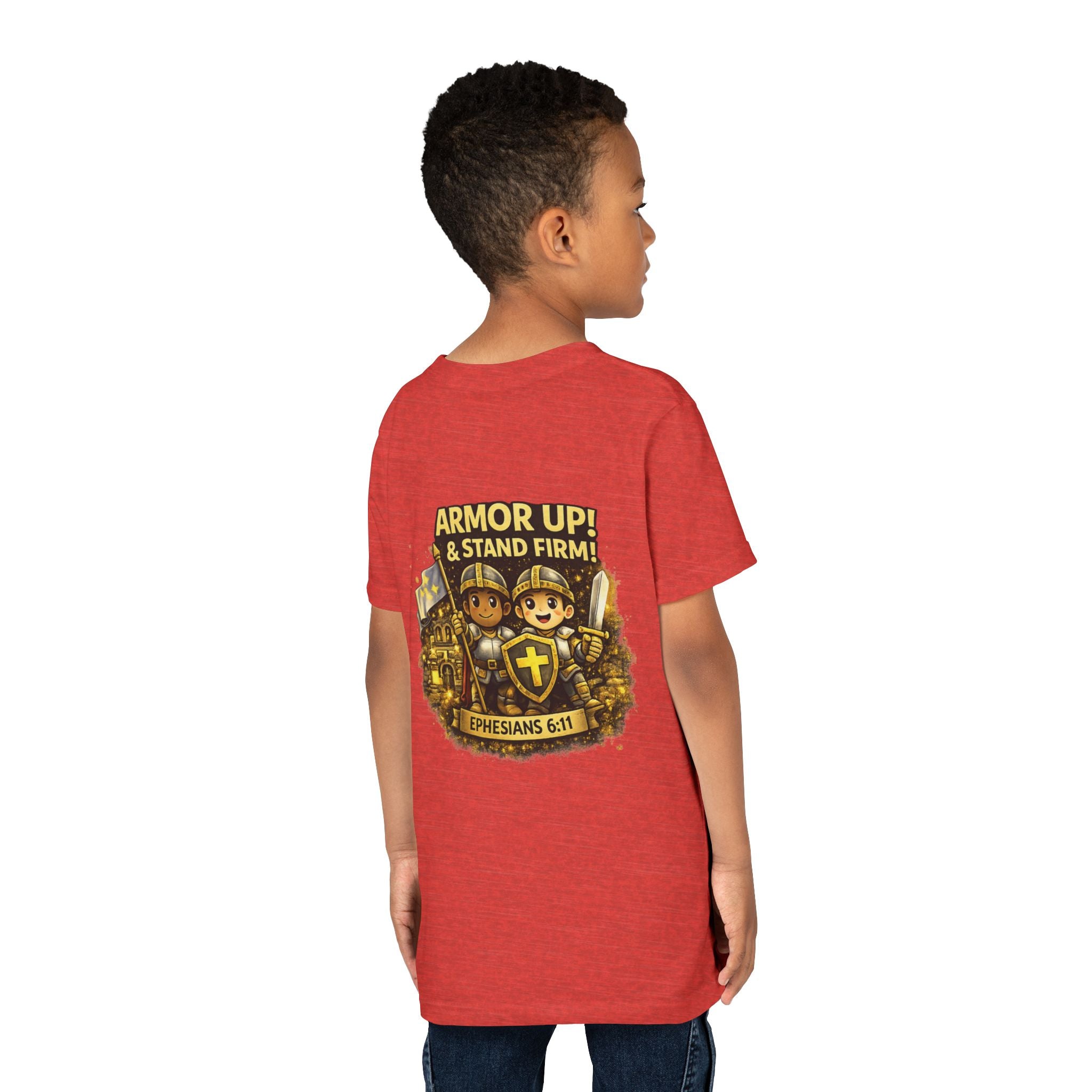 Armor Up & Stand Firm – Boy's Tee