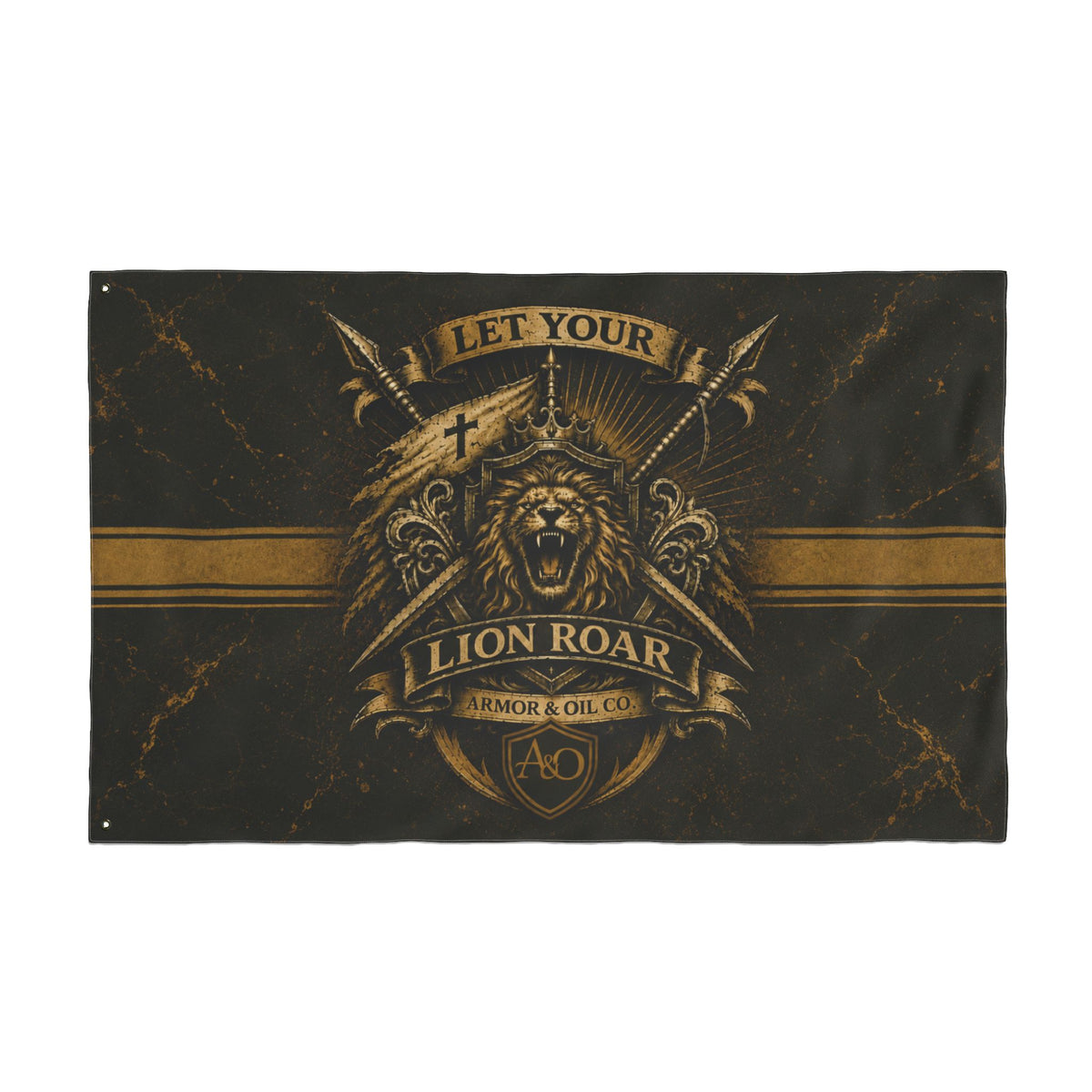 Let Your Lion Roar – Double-Sided 3' x 5' Flag